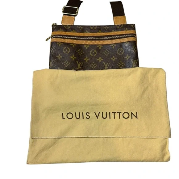 Louis Vuitton Monogram Brown and Tan Crossbody Bag - Picture 2 of 16